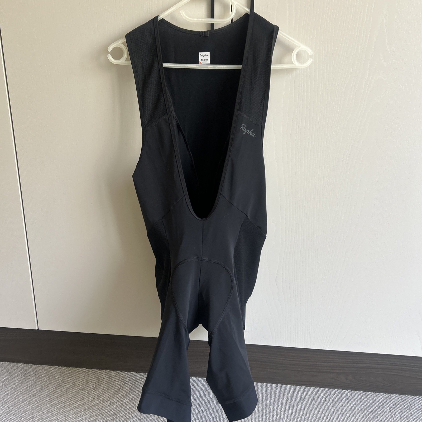 Mens Rapha Cycling Bib Short Size Medium Worn Twice Immaculate Condition