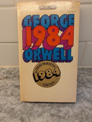 GEORGE ORWELL 1984 (1983 Signet Paperback) Commemorative Edition Walter Cronkite
