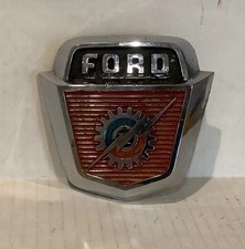 1957 1958 Ford Pickup Truck Chrome Hood Emblem Baak 16637b