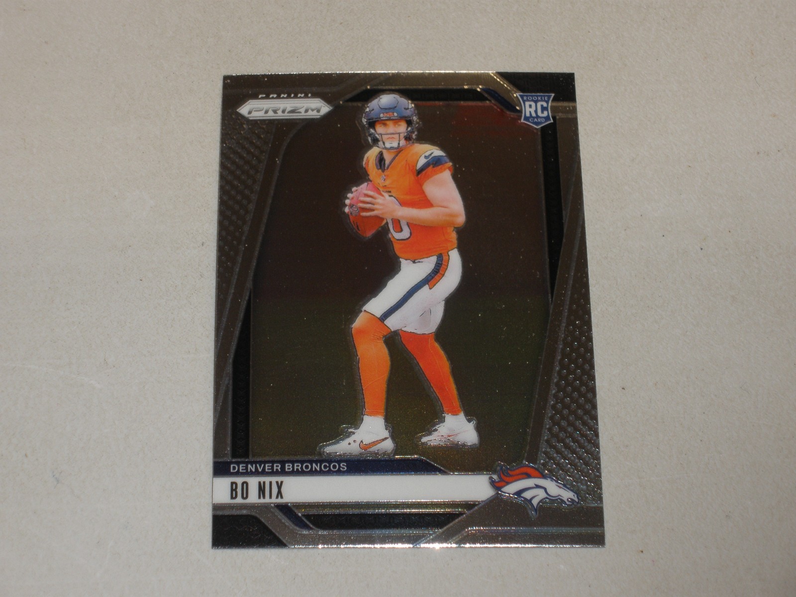 2024 Panini Prizm Football #309 Bo Nix Rookie RC B