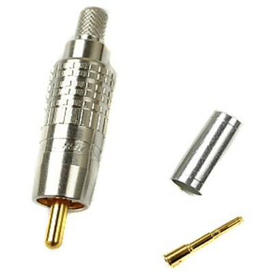 Canare 75 Ohm RCA Pin Connector for GS-6 Cable