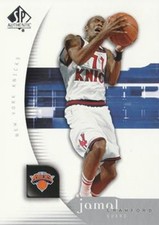 2005-06 SP Authentic #58 Jamal Crawford New York Knicks