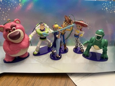 Disney Toy Story Deluxe Christmas Ornament Set Woody Jessie Buzz Lightyear