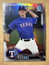 2016 Bowman Chrome Draft Refractor Cole Ragans 1st Prospect Card #BDC-64