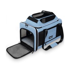 Cat Carrier Top-Expandable 18x11x11, United Delta American Airline Approved D...