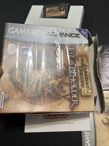 Dungeons & Dragons: Eye of the Beholder (Nintendo Game Boy Advance, 2002) Cib - Picture 13 of 13