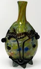 Vintage 1970’s Murano Hand Blown Art Glass Clown Face Jug Vase 13”