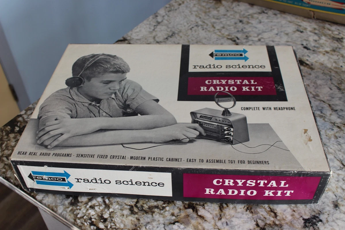 Crystal Radio Kit In Collectible Crystal Radios for sale | eBay