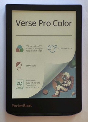 Pocketbook Verse Pro Color  Lavender Lila eReader eBook Reader