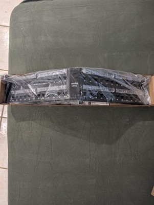 eXtreme LEVITON 6A587-U48 2RU 48-PORT CATEGORY 6A 110-STYLE ANGLED PATCH PANEL