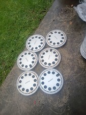 Used Oem Set Of 6 13 Hub Caps 1987-1988 Nissan Sentra