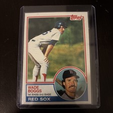 1983 Topps - Wade Boggs #498 (RC)
