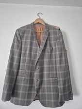 Gibson London Grey/checked Men’s 3 Piece Suit New .38w 44chest