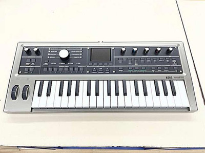 KORG microKORG2 MK-2 MWH Metalli SYNTHESIZER/VOCODER 37-Keys Tested