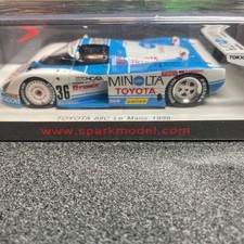 SPARK 1/43 Toyota 88C Le Mans 1988 Racing Car Model Collectible New