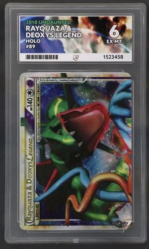 Rayquaza & Deoxys LEGEND 89/90 ACE graded card