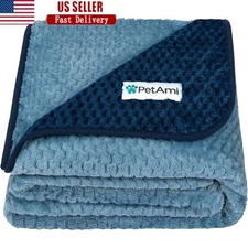 Waterproof Dog Blanket Leakproof Pet Throw Cozy Soft Fleece Cover Protection New