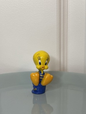 Looney Tunes Tweety Pie Kanarienvogel Figur/Bleistift Topper Schreibwaren Warner Brothers