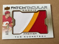 2024-25 Upper Deck Premier YAN KUZNETSOV #RPT-YK Chest Logo PATCH /25