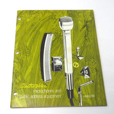 Electro Voice Catalog 169 Microphone  & Acces...