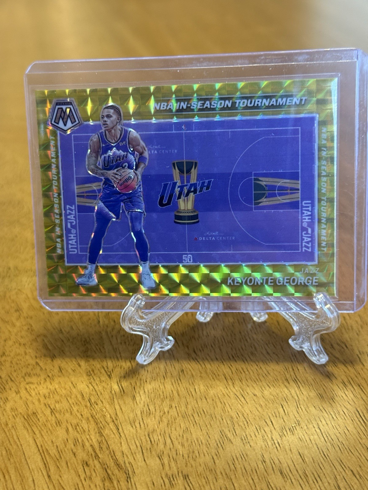 Keyonte George 2023-24 Panini Mosaic SSP NBA In Season Tournament #20