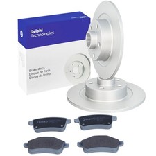 DELPHI Bremsscheiben 290mm mit Radlager Beläge Satz Hinten für RENAULT ESPACE 5