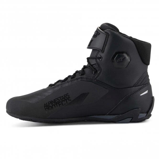 Botas con cordones al tobillo Alpinestars - Zapatos de montar Faster-4 para hombre (negros) Foto 3 de 4