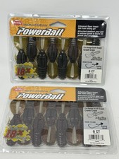 BERKLEY ' POWERBAIT ' SCOTT SUGGS ' 3.5" CRASH CRAW ' MIXED COLORS ' 16 PCS '