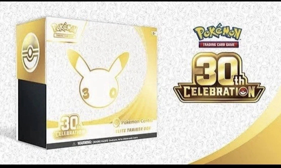 *Pre-Order* Pokémon Center 30th Celebration Elite Trainer Box/ETB Pokémon TCG