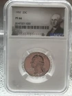 1957 Washington Quarter PROOF NGC  PR-66 ** Gorgeous PF Silver Portrait Label