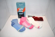 BRISIRA Coolmax Bamboo Viscose Running Compression Quarter Socks – 8-10 NWT