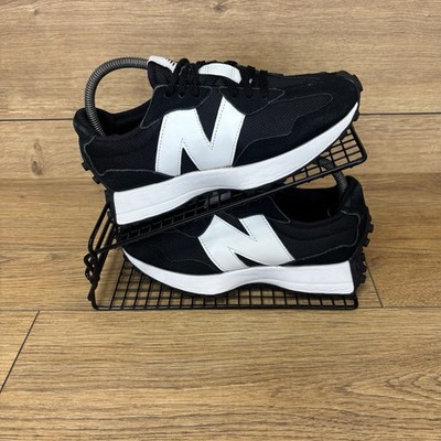 New Balance 327 Schuhe Damen Gr. UK 5 schwarz weiß Wildleder Turnschuhe Fitness Laufen ''