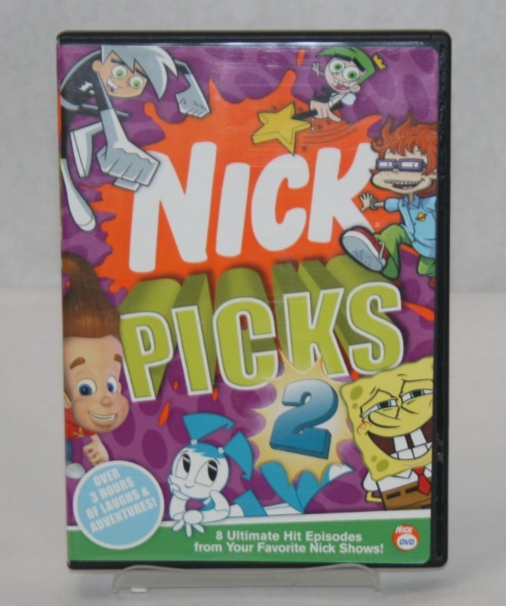 Nick Picks 2 DVD 8 Ultimate Hit Episodes 2005 Nickelodeon - Very