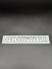 2003-2009 Toyota 4runner Emblem For Rear Liftgate Chrome Badge Letter Sign Logo