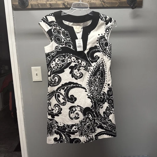 Abito Kate Spade in cotone taglia 6 nuovo con etichetta