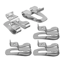 5Pcs Durable Stainless Steel Belt Hook Clip With Screw For Handle Drill Holder A