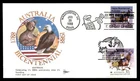 Mayfairstamps US FDC 1988 Eagle and Koala Australia 200 Yrs First Day Cover aaz_