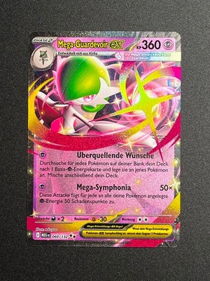 Mega Guardevoir ex MEG 060/132 Double Rare Mega Entwicklung Pokemon Deutsch NM