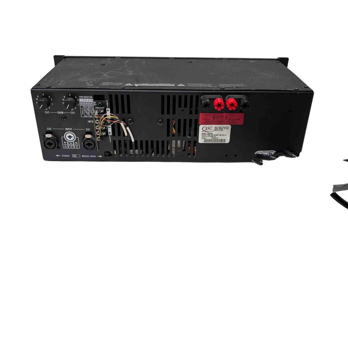 QSC USA900 Professional Power Amplifier 2214 | eBay