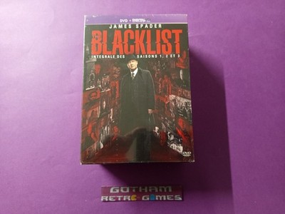 Black List Temporadas 1-2-3 Frances Ingles Serie en DVD nueva precintada