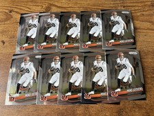 (10) 2025 Panini Prizm Football Mike Gesicki 10 card base lot Bengals