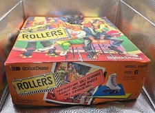 Vintage Size Ladies 6 White Roller Derby Roller Skates  Original Box U940 23339