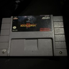 Mortal Kombat II (Super Nintendo SNES, 1991) Cartridge Only