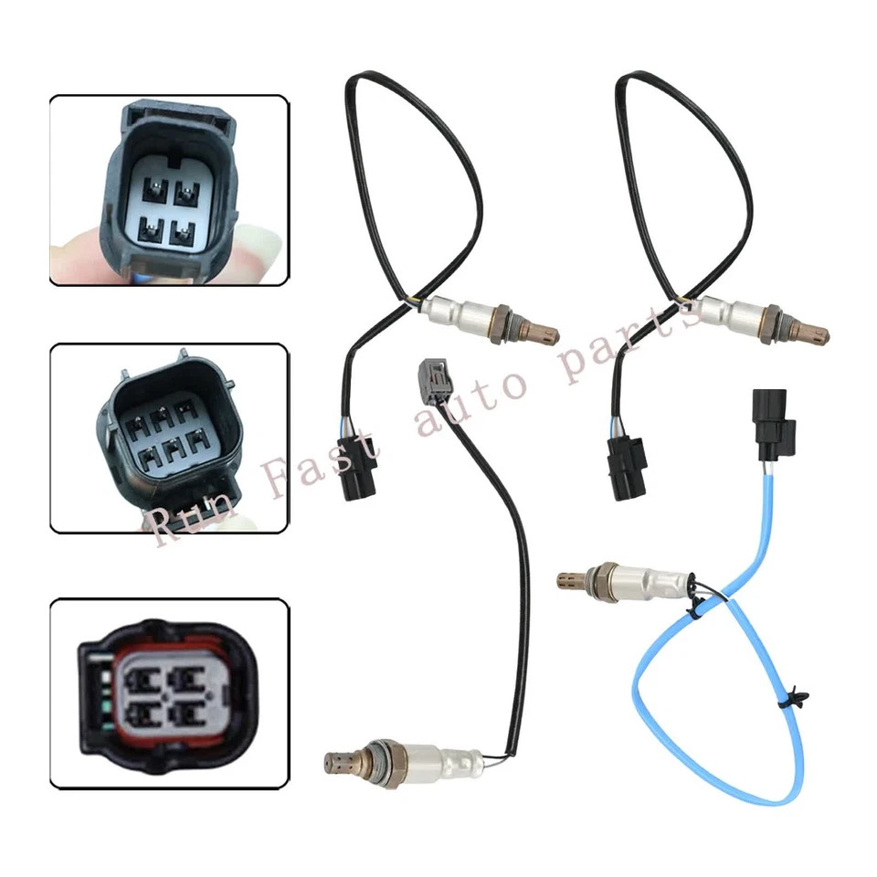 Set of 4 NEW O2 Oxygen Sensor Up&Downsream For Honda Pilot 3.5L V6 2016- 2020 US Foto 2 de 4