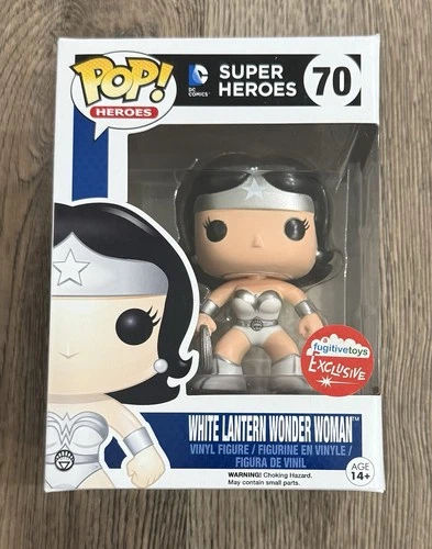 Funko Pop! DC - White Lantern Wonder Woman #70 Fugitive Toys Exclusive