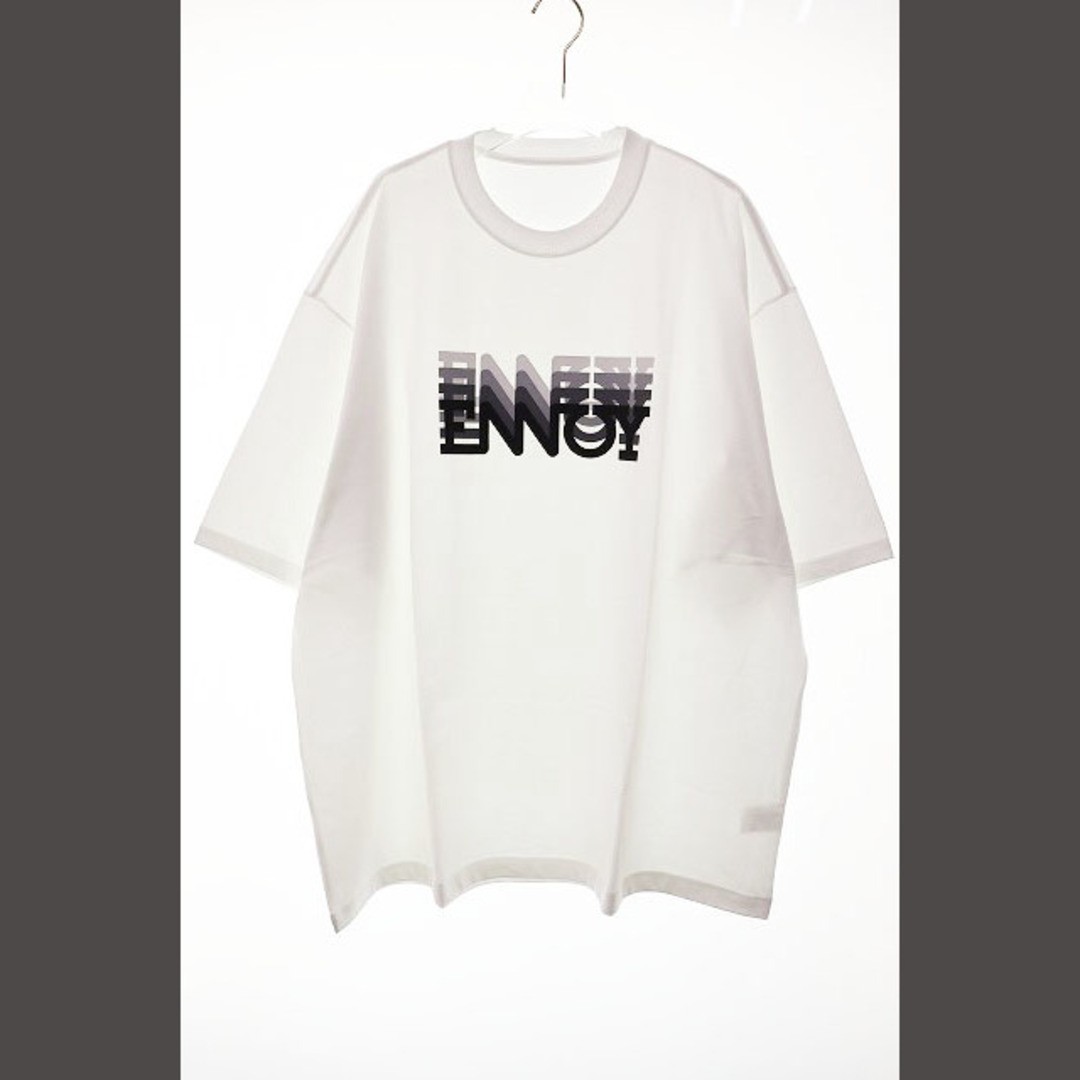 The Ennoy Professional 23SS ELECTRIC LOGO GRADATION TEE