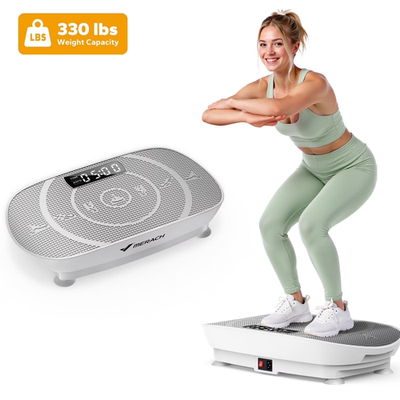 #ad MERACH Slim Vibration Plate Quiet Compact Vibration Plateform Exercise Machine $49.99