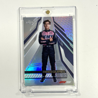 2025 Topps Chrome Formula 1 F1 Franco Colapinto Futuro Case Hit SSP