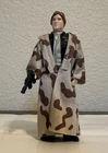 Vintage STAR WARS Han Solo in Trench Coat Action Figure ROTJ Kenner 1984 No COO