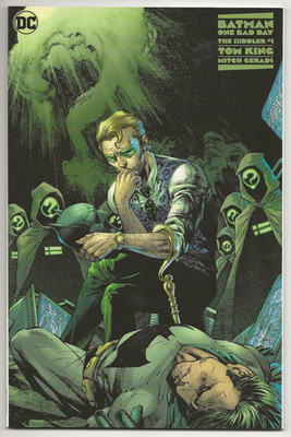 DC Comics BATMAN ONE BAD DAY THE RIDDLER #1 first printing Jim Lee variant